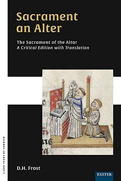 portada Sacrament an Alter: The Sacrament of the Altar (en Inglés)