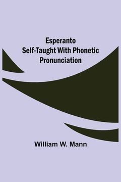 portada Esperanto Self-Taught with Phonetic Pronunciation 