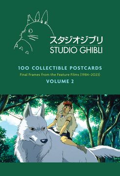 portada Studio Ghibli 100 Postcards, Volume 2: Final Frames from the Feature Films (1984-2023) (en Inglés)