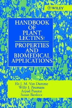 portada handbook of plant lectins: properties and biomedical applications (en Inglés)