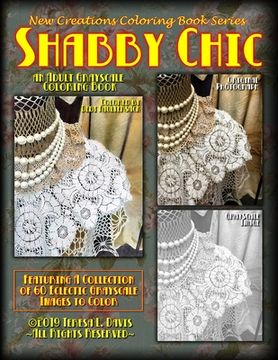 portada New Creations Coloring Book Series: Shabby Chic