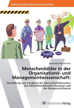 portada Menschenbilder in der Organisations- und Managementwissenschaft