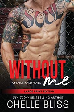portada Without me: Large Print: 5 (Men of Inked) 
