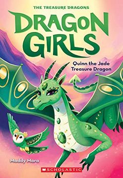 portada Quinn the Jade Treasure Dragon (Dragon Girls, 6) (en Inglés)