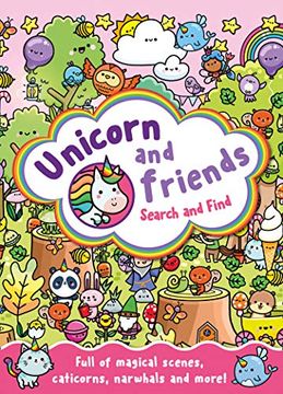 portada Unicorn and Friends Search and Find (in English)
