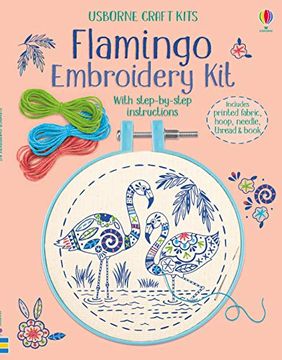 portada Embroidery Kit: Flamingo (Embroidery Kits) (in English)