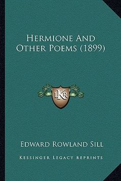 portada hermione and other poems (1899) (en Inglés)