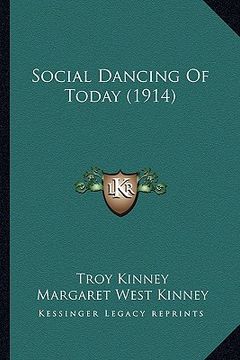 portada social dancing of today (1914)
