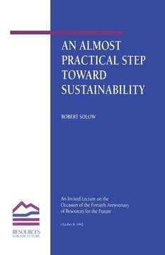 portada An Almost Practical Step Toward Sustainability (in English)
