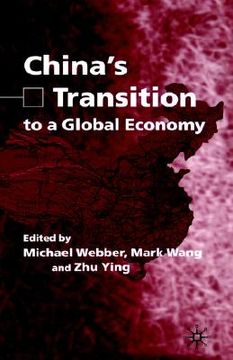 portada china's transition to a global economy (en Inglés)