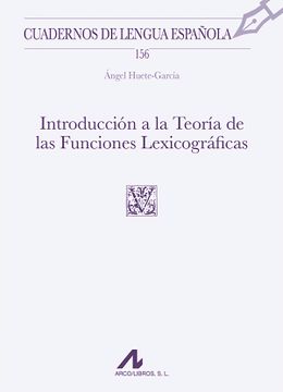 portada Introducción a la Teoría de las Funciones Lexicográficas (in Spanish)