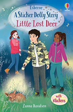 portada Little Lost Deer: An Animal Rescue Dolls Story (Sticker Dolly Stories) (in English)