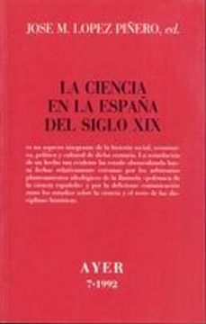 portada Ciencia en la España del Siglo Xix, la (in Spanish)