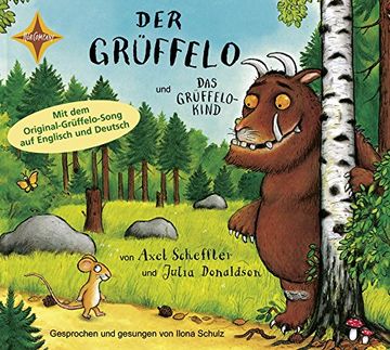 portada Der Grüffelo / das Grüffelokind: Sprecher: Ilona Schulz, 1 cd, Digipack, Laufzeit 35 Min. (en Alemán)