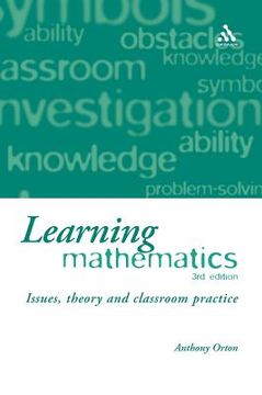 portada learning mathematics: issues, theory and classroom practice