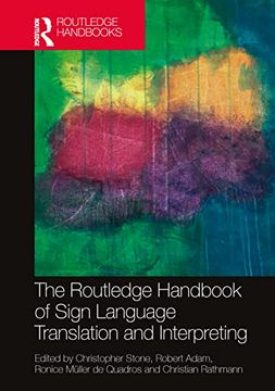 portada The Routledge Handbook of Sign Language Translation and Interpreting (Routledge Handbooks in Translation and Interpreting Studies) (in English)