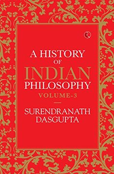 portada A History of Indian Philosophy - Vol. 3 (en Inglés)