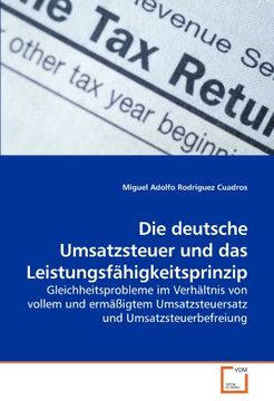 portada Die deutsche Umsatzsteuer und das Leistungsfähigkeitsprinzip