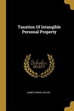 portada Taxation Of Intangible Personal Property