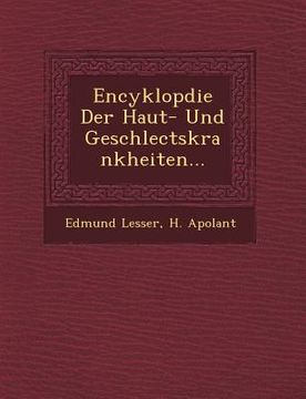 portada Encyklop�die Der Haut- Und Geschlectskrankheiten... (en Alemán)