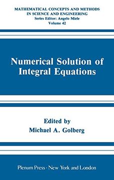 portada Numerical Solution of Integral Equations (en Inglés)