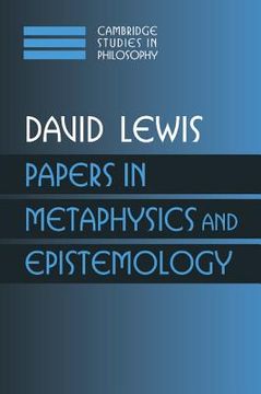 portada Papers in Metaphysics and Epistemology: Volume 2: V. 2 (Cambridge Studies in Philosophy) (en Inglés)