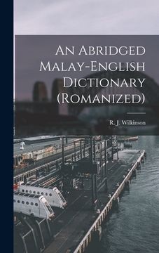 portada An Abridged Malay-English Dictionary (romanized) (en Inglés)