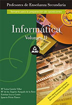 portada Profesores de Enseñanza Secundaria: Informatica (Vol. Ii)