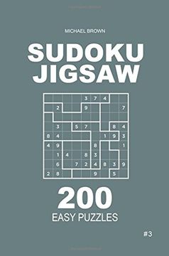 portada Sudoku Jigsaw - 200 Easy Puzzles 9x9 (Volume 3) (en Inglés)