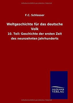 portada Weltgeschichte für das deutsche Volk (German Edition)