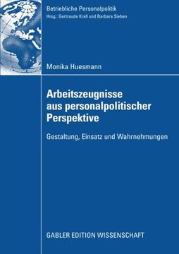 portada Arbeitszeugnisse aus personalpolitischer Perspektive: Gestaltung, Einsatz und Wahrnehmungen (Betriebliche Personalpolitik) (German Edition)