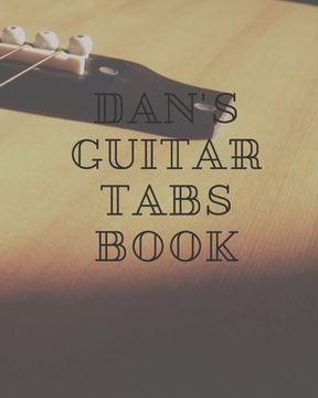 portada Dan's Guitar Tabs book (en Inglés)