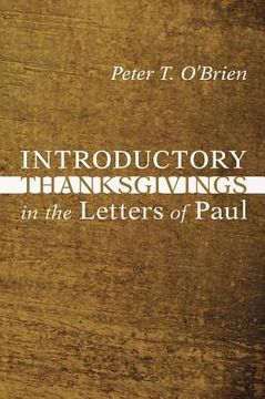 portada introductory thanksgivings in the letters of paul