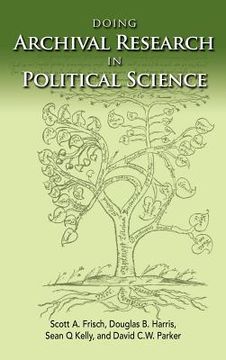 portada doing archival research in political science (en Inglés)