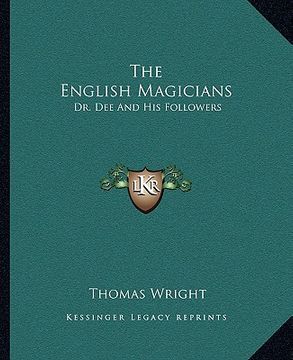 portada the english magicians: dr. dee and his followers