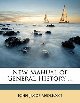 portada new manual of general history ... (en Inglés)