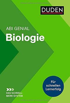 portada Abi Genial Biologie: Das Schnell-Merk-System (Duden sms - Schnell-Merk-System) (in German)