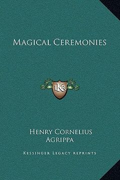 portada magical ceremonies (en Inglés)