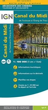 portada 89031; Le Canal du Midi, de Toulouse à L'etang de Thau (in French)