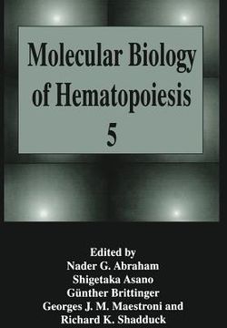 portada molecular biology of hematopoiesis 5 (en Inglés)