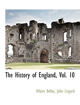 portada the history of england, vol. 10 (in English)