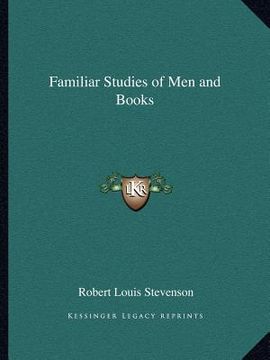 portada familiar studies of men and books (in English)
