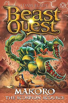 portada Beast Quest: Makoro the Blinding Stinger: Series 3 Book 2 (en Inglés)