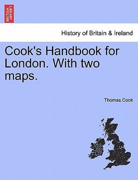 portada cook's handbook for london. with two maps.