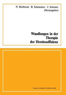 portada Wandlungen in Der Therapie Der Herzinsuffizienz (en Alemán)