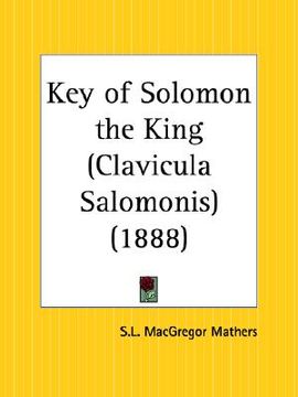 portada key of solomon the king clavicula salomonis (en Inglés)