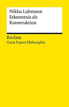 portada Erkenntnis als Konstruktion [Great Papers Soziologie] (en Alemán)