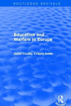 portada Education and Warfare in Europe (Routledge Revivals) (en Inglés)