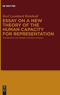 portada Essay on a new Theory of the Human Capacity for Representation (en Inglés)
