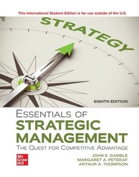 portada Ise Essentials of Strategic Management: The Quest for Competitive Advantage (Paperback)